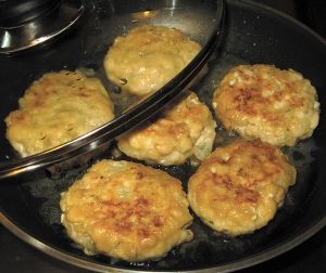 Рубленые куриные котлетки