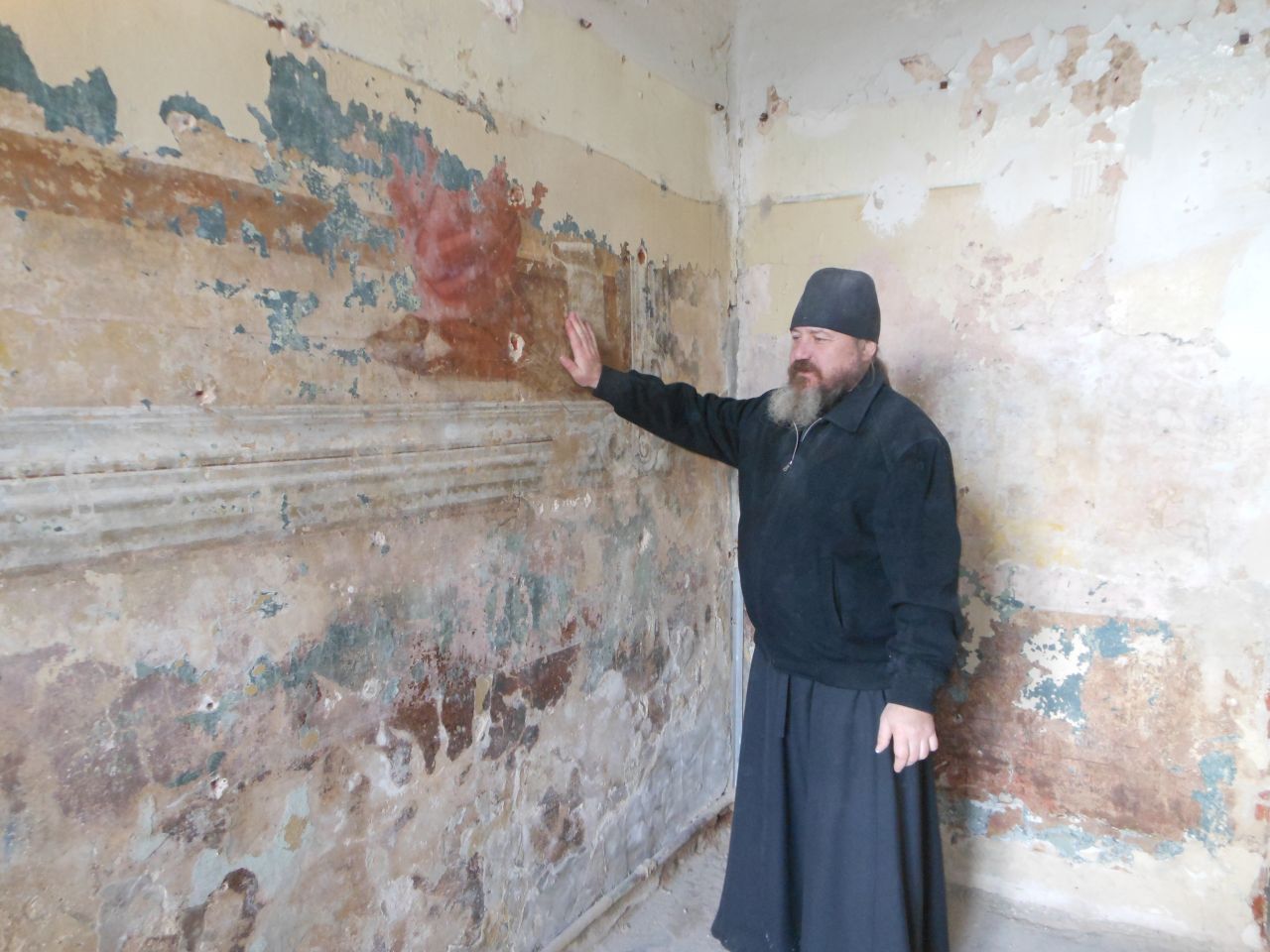 Открылись старинные фрески