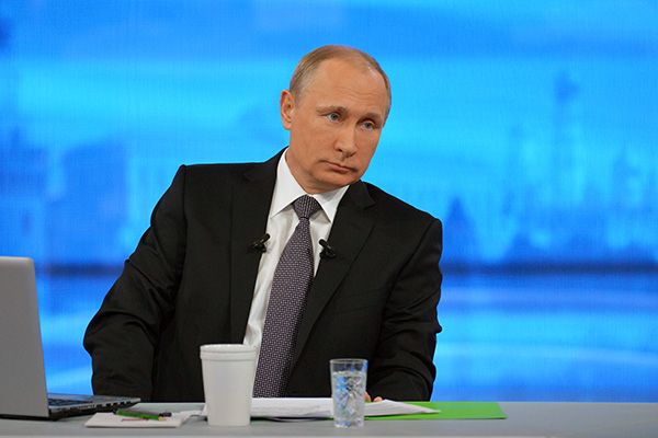 Прямая линия с Владимиром Путиным 16 апреля 2015 года