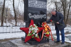 Волоколамцы почтили освободителей