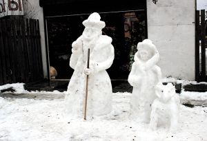 Снежное оформление