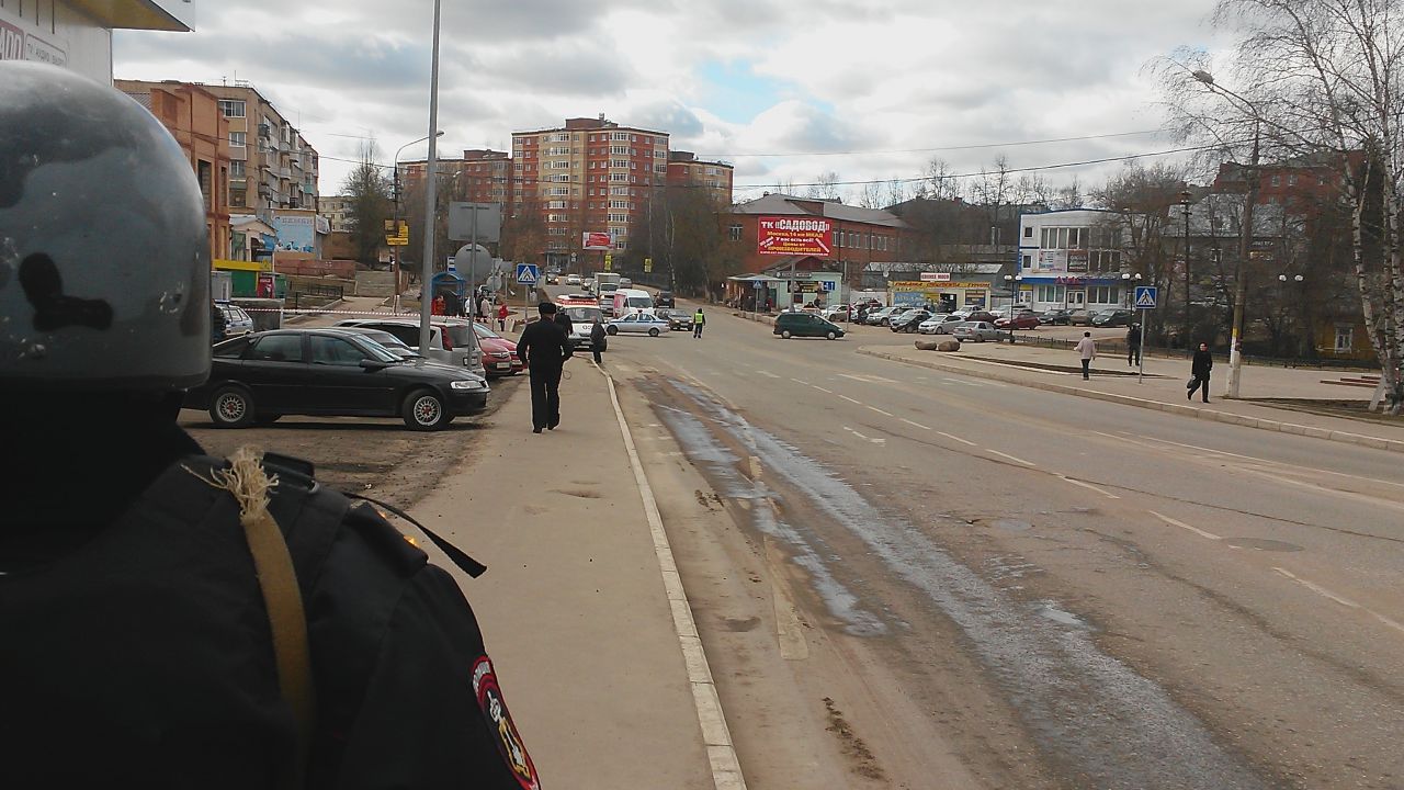Бомба в новом торговом центре?