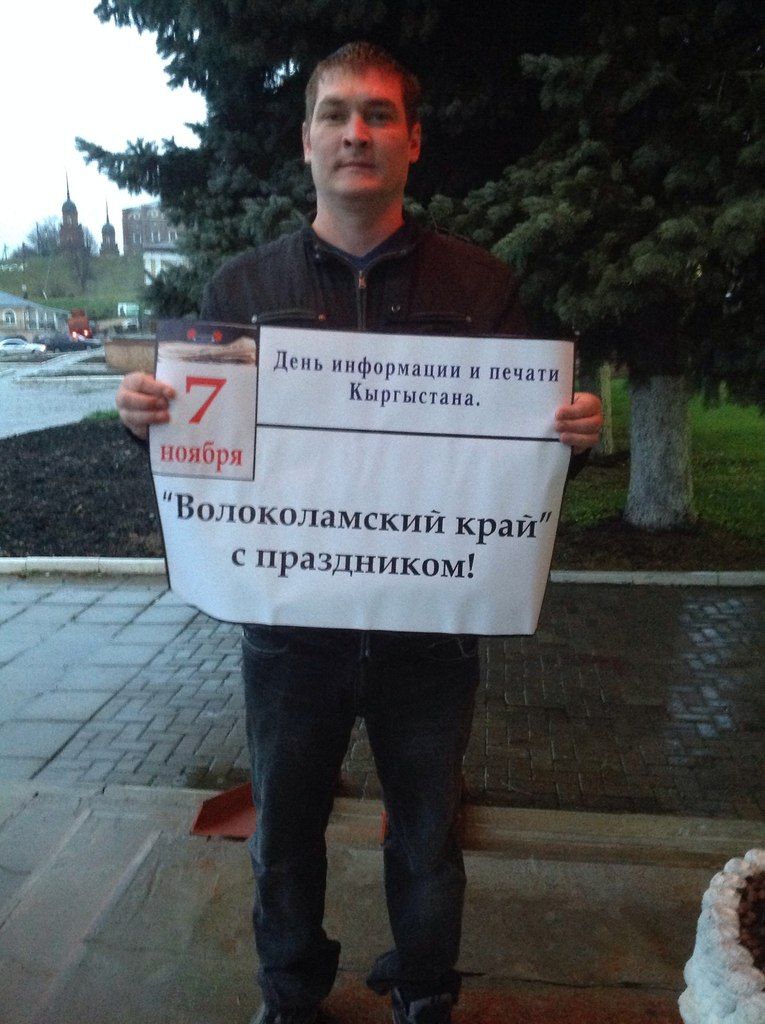 У нас только свободная пресса. Вся остальная запрещена. Владимир Колечицкий