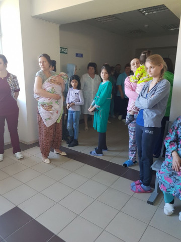 В Волоколамской ЦРБ состоялась тренировка эвакуации людей при пожаре