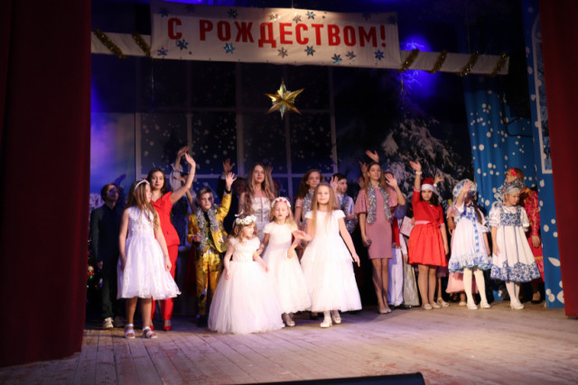 Традиционный рождественский концерт в "Родниках"