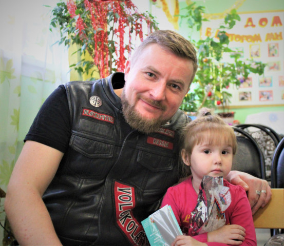 Волоколамские "гаишники" устроили праздник с байкерами