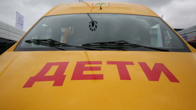 В Теряево получили школьный автобус