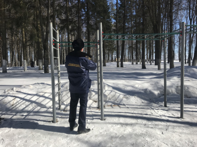 В городском парке Волоколамска выявлен ряд нарушений