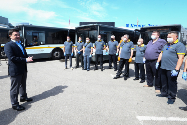 В Волоколамский ПАТП поступило 20 новых автобусов