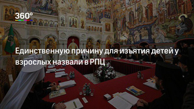 Единственную причину для изъятия детей назвали в РПЦ