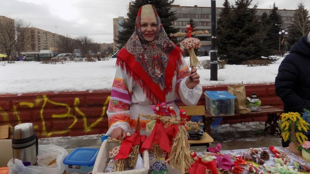 В пятницу в Волоколамске началась масленичная ярмарка