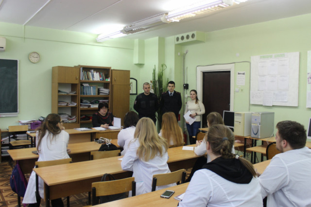 В Волоколамске провели акцию «Будущая профессия - полицейский»