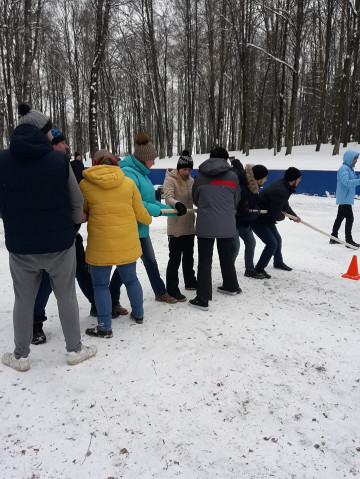 Зимняя спартакиада прошла на городском стадионе