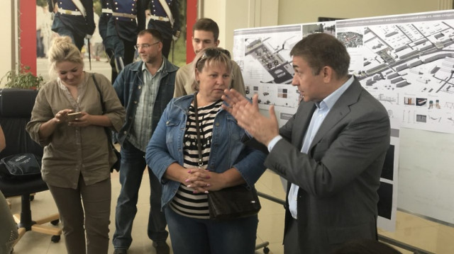 С жителями обсудили планы по благоустройству города