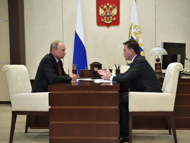 Губернатор Воробьёв встретился с Путиным и поблагодарил Бога