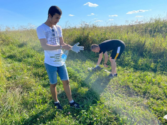 Экологический марафон прошел на Кашинской плотине