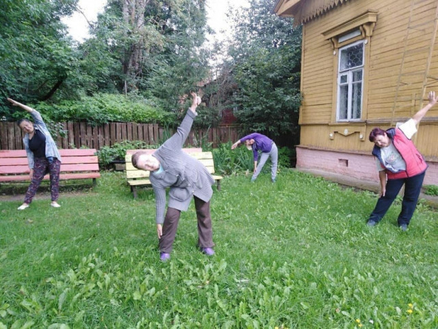 Первые занятия по йоге после пандемии прошли в Волоколамске