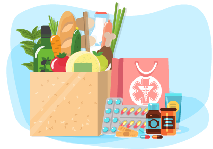Кому положены продуктовые наборы