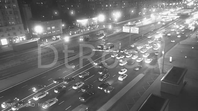 Волоколамский тоннель на севере Москвы полностью открыт для движения