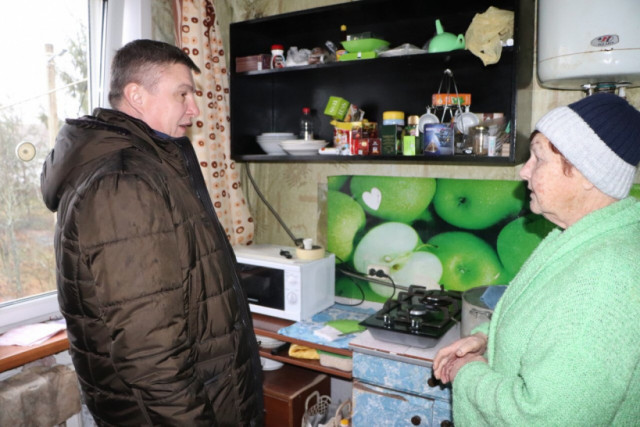 Продолжается газификация домов в селе Болычево