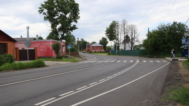 Три дороги отремонтировано в Волоколамске с начала года