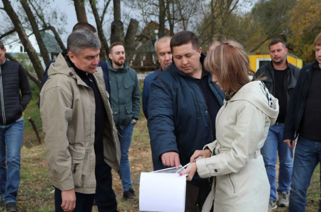 В Волоколамске завершается первый этап благоустройства городской плотины