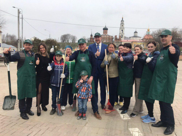 Рекордное число жителей собрал субботник в Волоколамском районе