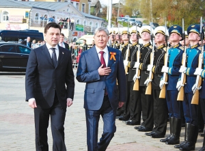 Президент посетил Волоколамск