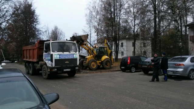 Сносят волоколамские трущобы