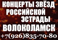 Концерты звезд российской эстрады в кафе "ЛАДЬЯ"