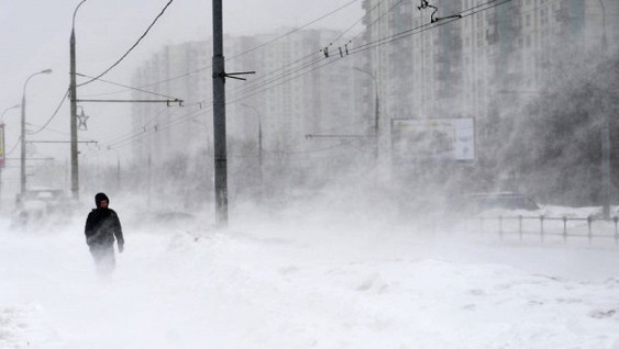 И снова метель...