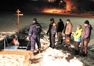 Грехи смыли в иордани