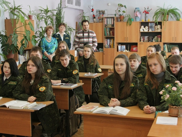 Специалисты волоколамского лесничества провели открытый урок в Спасской школе