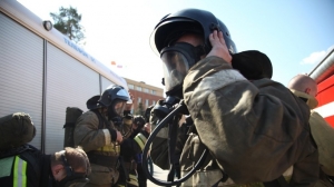 Сгорел дом в деревне Якшино