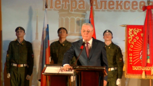 Петр Лазарев присягнул