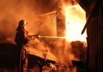В ночь на 15 января загорелся жилой дом на улице Волоколамской