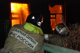 Ликвидирован пожар в деревне Рахманово