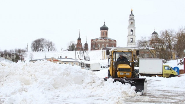 В пятницу в Волоколамске выпало четверть месячной нормы снега