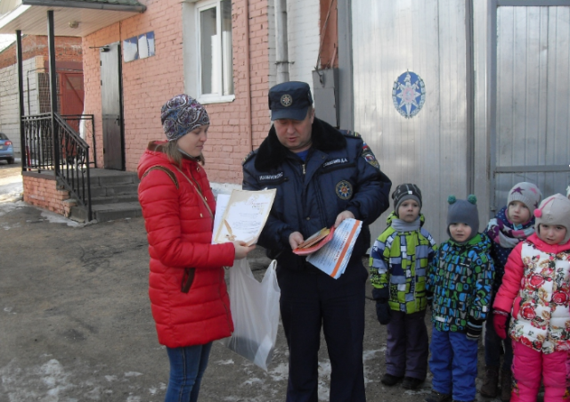 В гости к огнеборцам