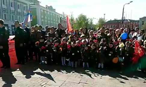 В Волоколамске прошли торжества посвященные Дню Победы