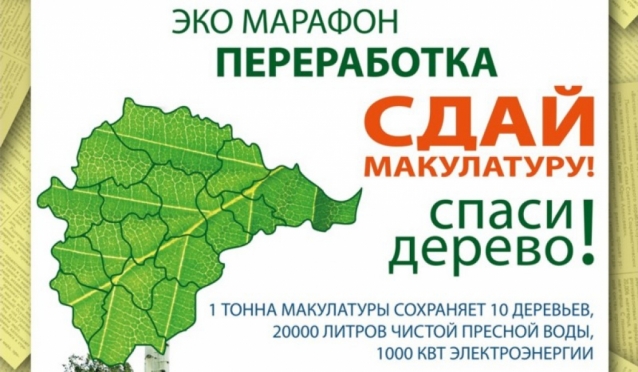 Сдай макулатуру – спаси дерево
