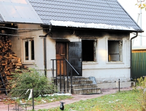 Пожар в церковном доме