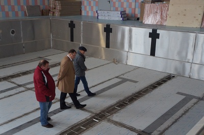 В начале декабря обещают закончить строительство Сычёвского ФОКа