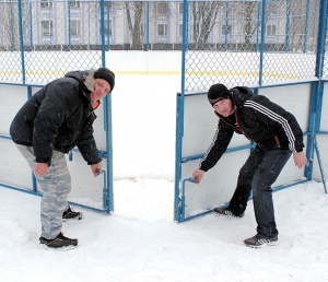 В селе будет хоккей