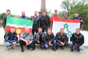 Мотообъединение «Волок 1135» в городе воинской славы Наро-Фоминске