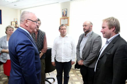 Французские сыровары встретились с главой города
