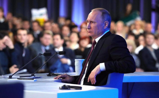 Большая пресс-конференция Путина пройдет 14 декабря
