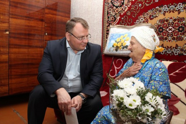 Девяностолетний юбилей справила жительница деревни Ченцы