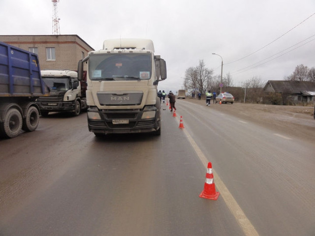 Пенсионер из Рузы погиб под колесами грузовика