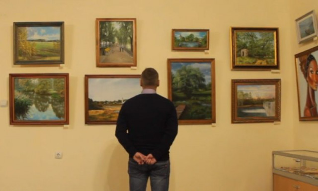 В Волоколамском кремле  открылась выставка «Наш мир глазами художников»